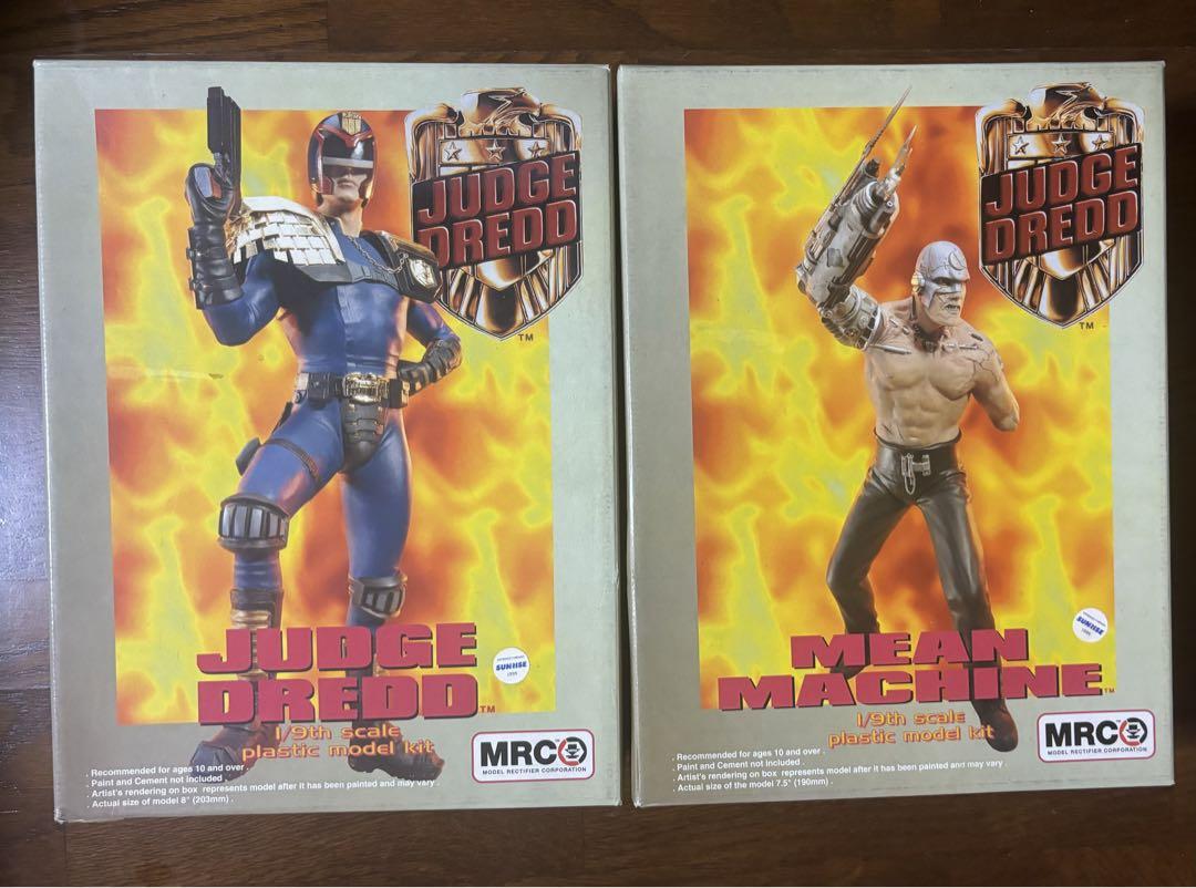 ジャッジ・ドレッド ミーン・マシーン プラモデル2種2体セット