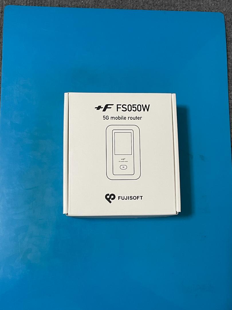 【新品同様】富士ソフト 高速モバイルルーター +F FS050W 画像10