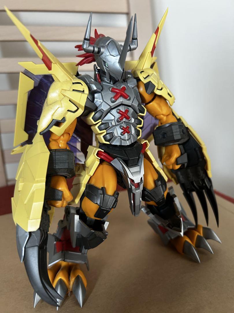 ウォーグレイモン　メタルガルルモン　プラモデル完成品