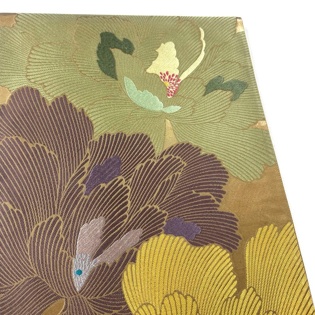 帯4536 ●高級 正絹 六通 袋帯 帯4536 ●高級 正絹 六通 袋帯