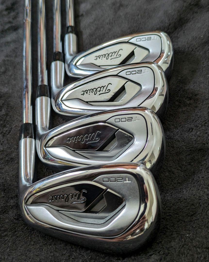 高級ブランド Titleist T200 2021年モーダス105S 5I〜48 7本セット クラブ