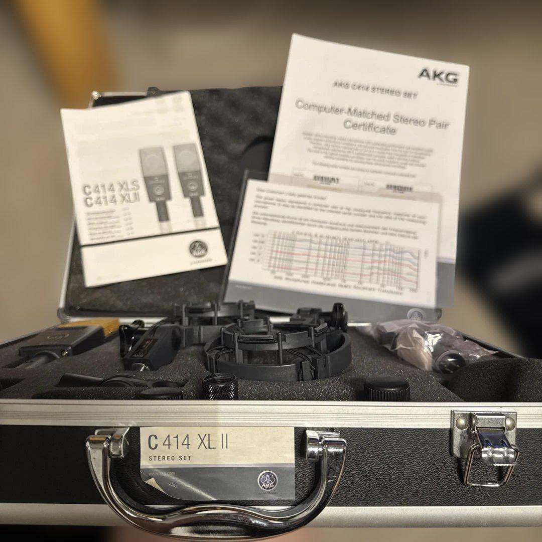 AKG C 414 XL II ステレオセット