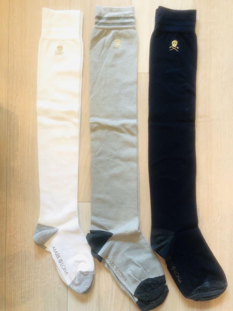 美品♡MARK&LONA ハイソックス 美品♡MARK&LONA ハイソックス