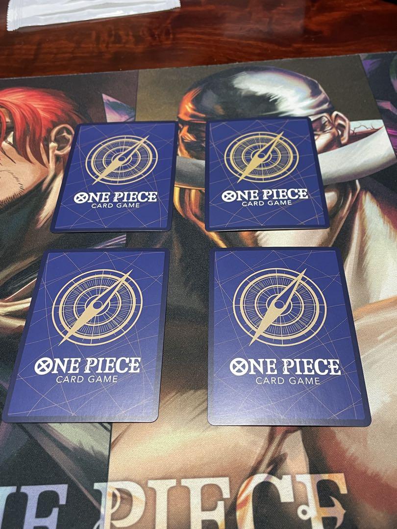 ONE PIECEカードゲーム　サボ　パラレル　4枚