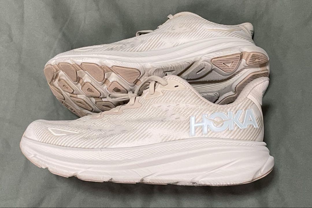 楽天市場】hoka oneone clifton 9（カラーベージュ）の通販