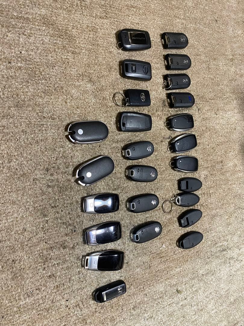 キーレス 25個やや傷や汚れあり