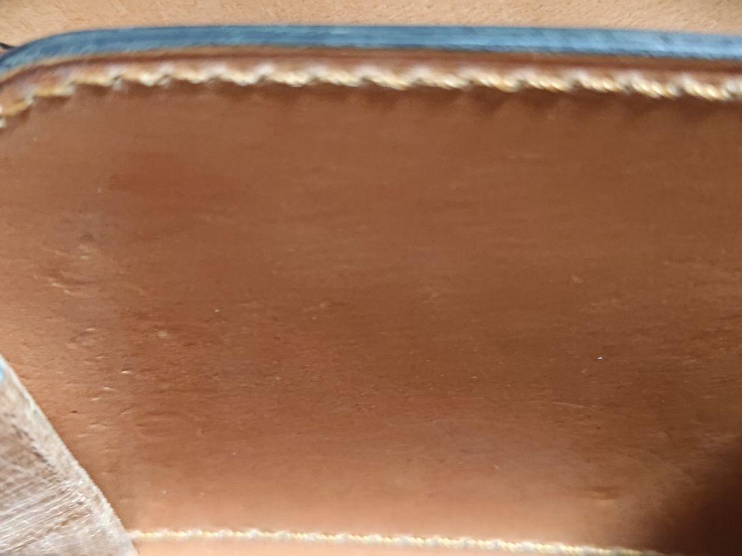 コンパクト財布 新喜皮革コードバン ナチュラル