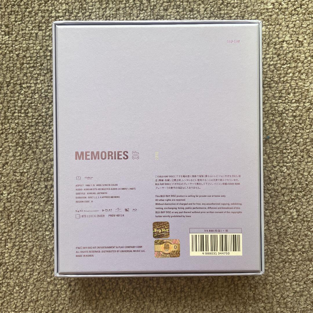 BTS MEMORIES 2018 Blu-ray 日本語字幕 ユンギ