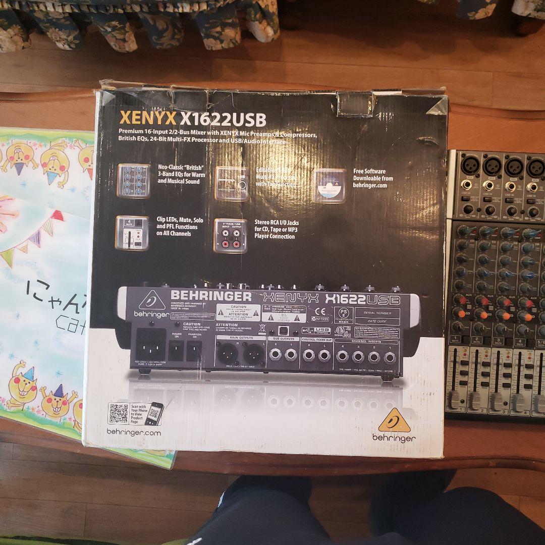 Behringer XENYX X1622USB アナログミキサー