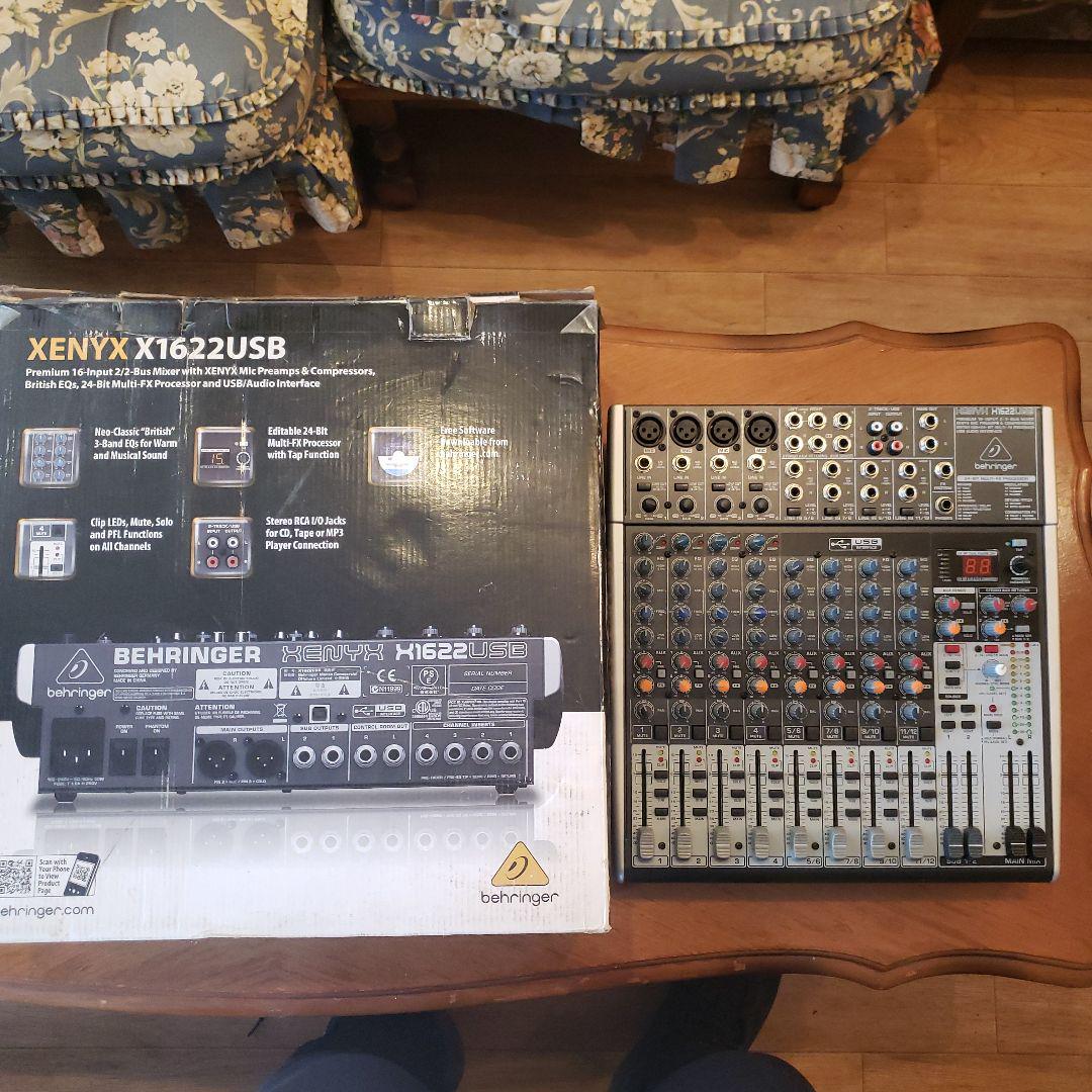 Behringer XENYX X1622USB アナログミキサー