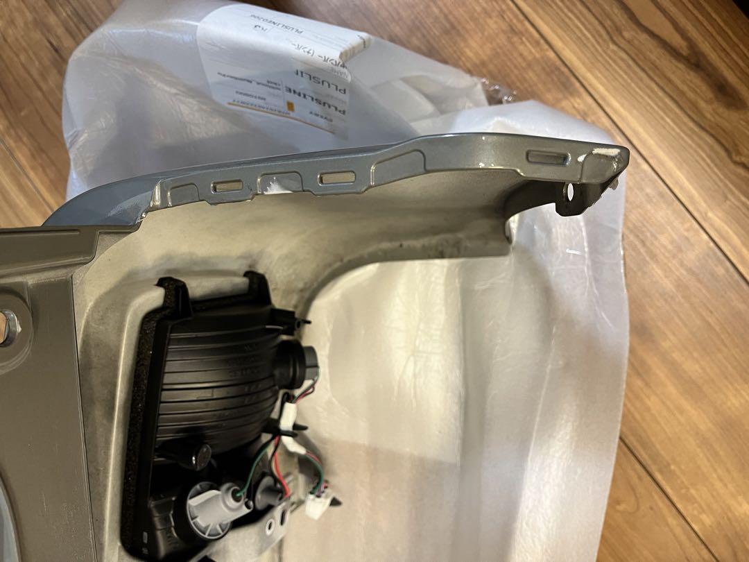 DA17V モスグレーメタリック　リアバンパー