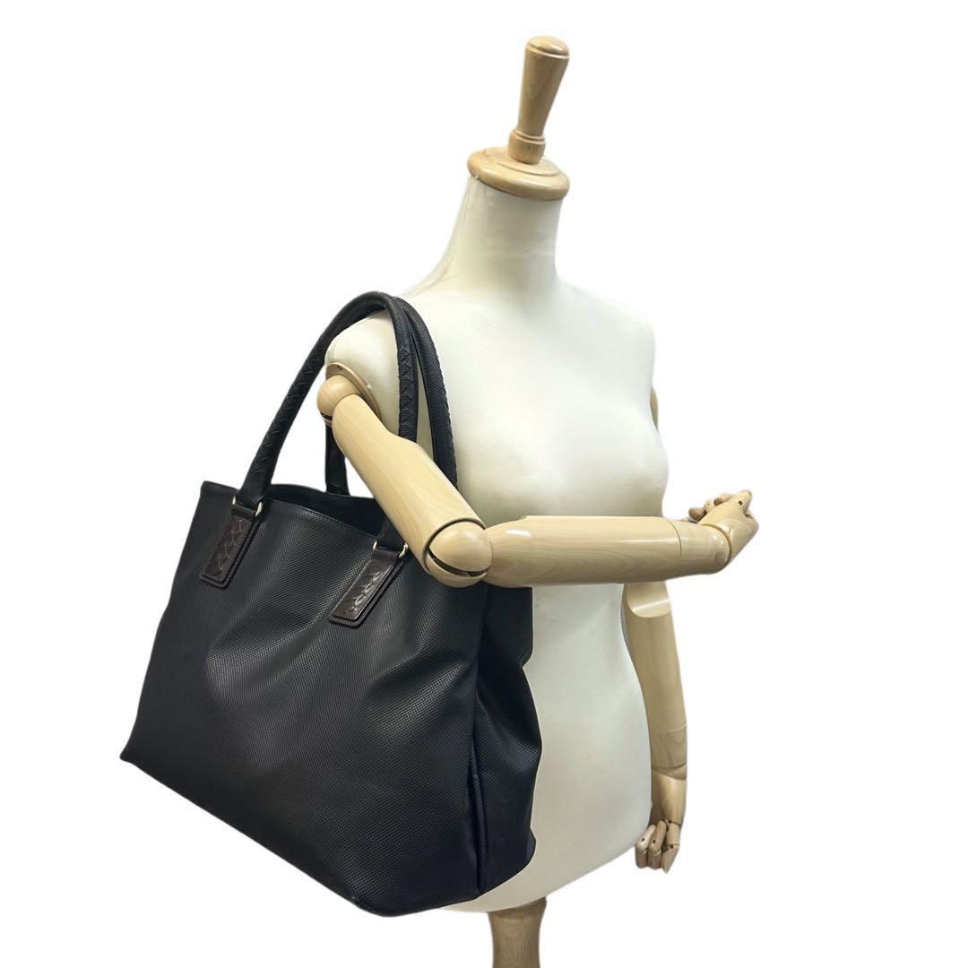 BOTTEGA VENETA ボッテガヴェネタ トートバッグ マルコポーロ 黒