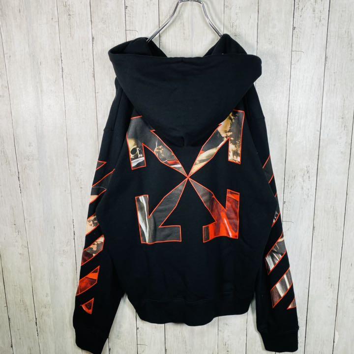 爆買い限定SALE オフホワイト Caravaggio Slim Hoodie 人気サイズXL T6npc-m86334660127 定番2022
