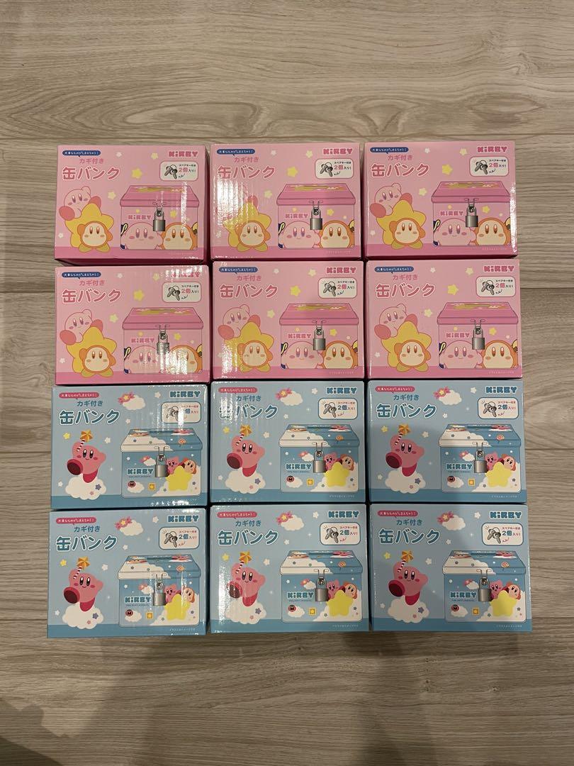 星のカービィ　カギ付き缶バンク　12個セット