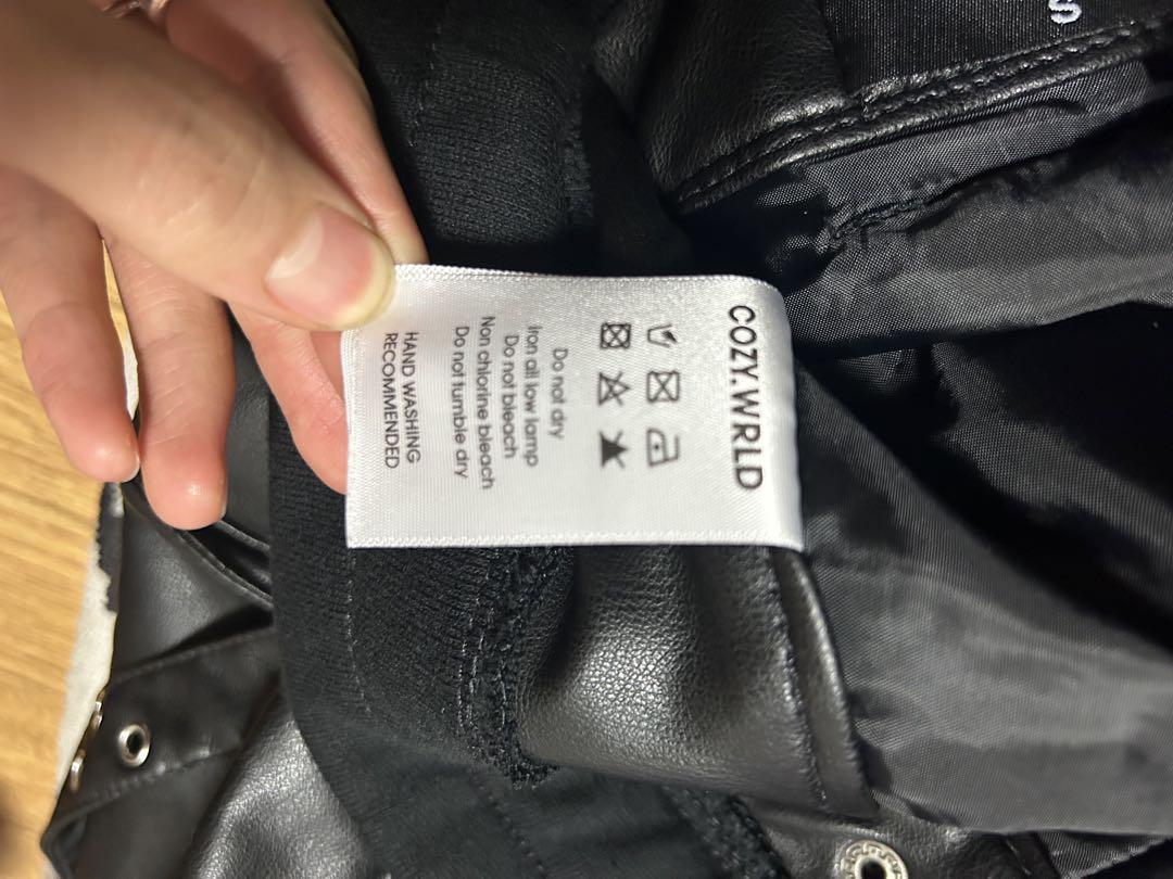 cozy worldwide GHIDØRAH CHAØS レザーカーゴパンツ