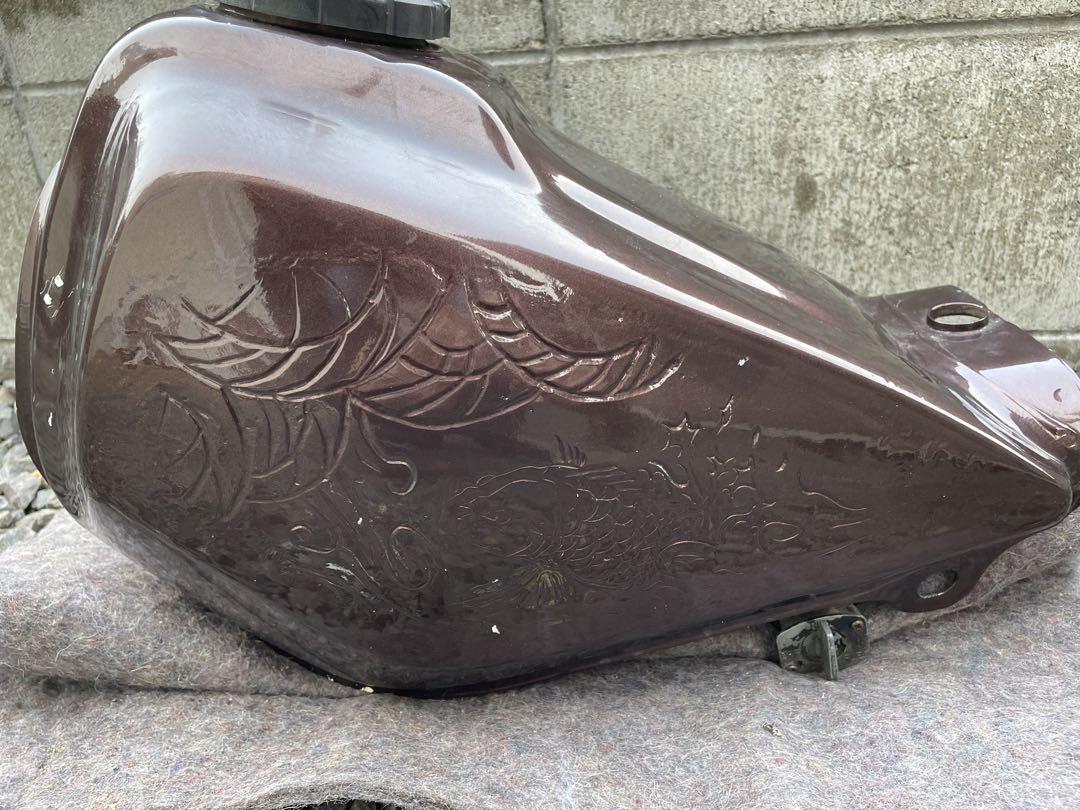 お買得!】 YAMAHA TW200ガソリンタンク キャップ・鍵・コック付き