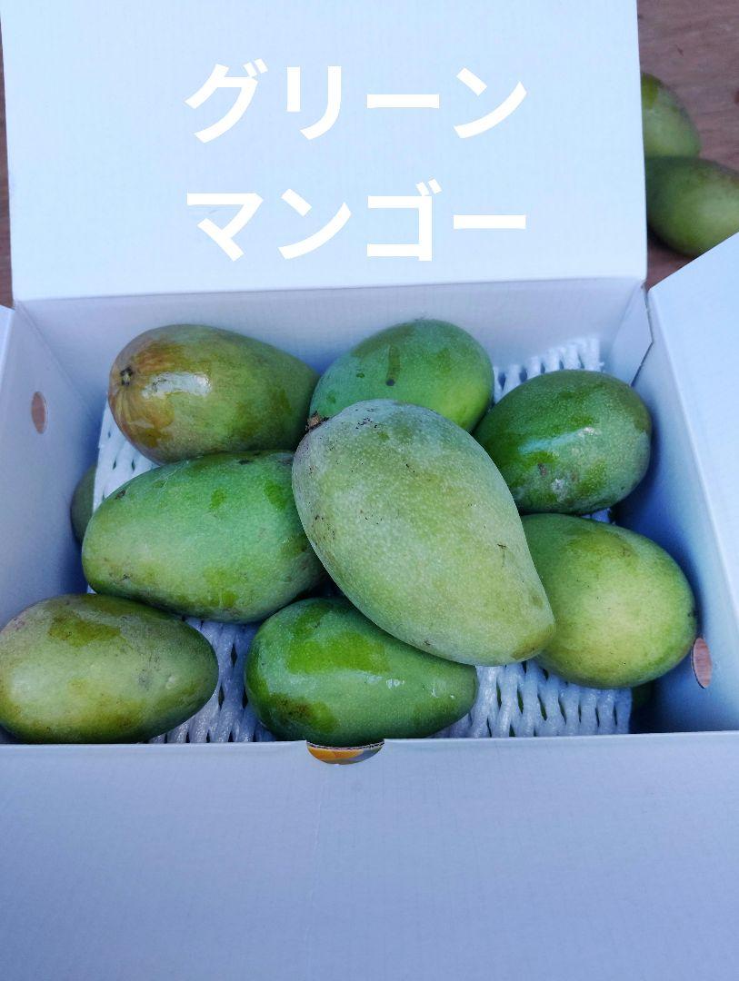 青マンゴー（摘果マンゴー加工用)1,5キロ - メルカリ