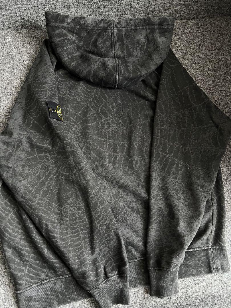 L　Supreme Stone Island Hooded Sweatshirt