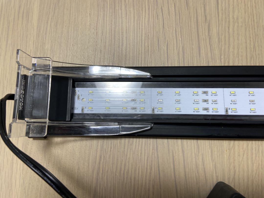 goul4711　コトブキ　フラットLED　60cm水槽用ライト2個セット