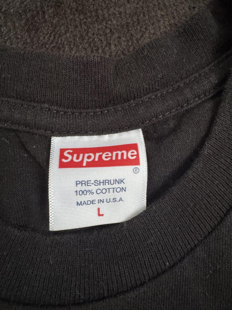 Supreme spiral Tee21SS black Lサイズ