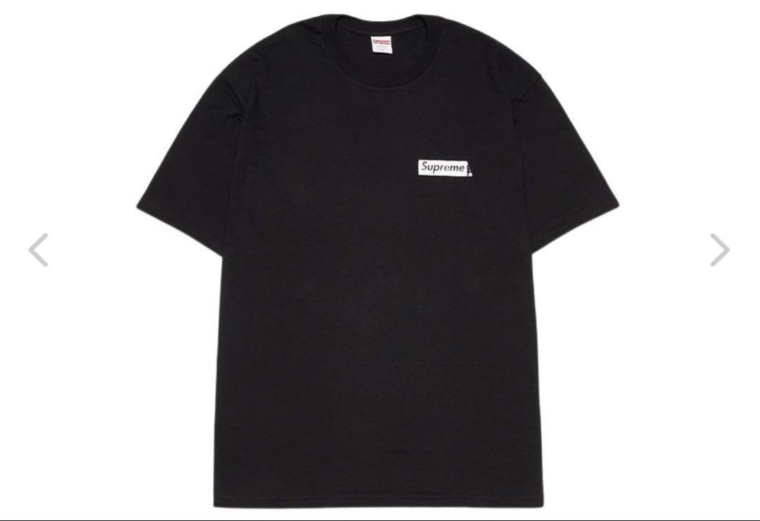 Supreme spiral Tee21SS black Lサイズ