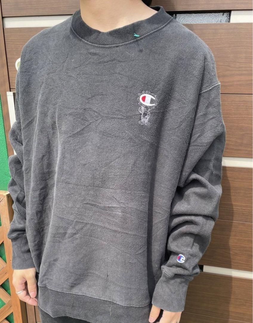 Champion Reverse Weave 単色タグ