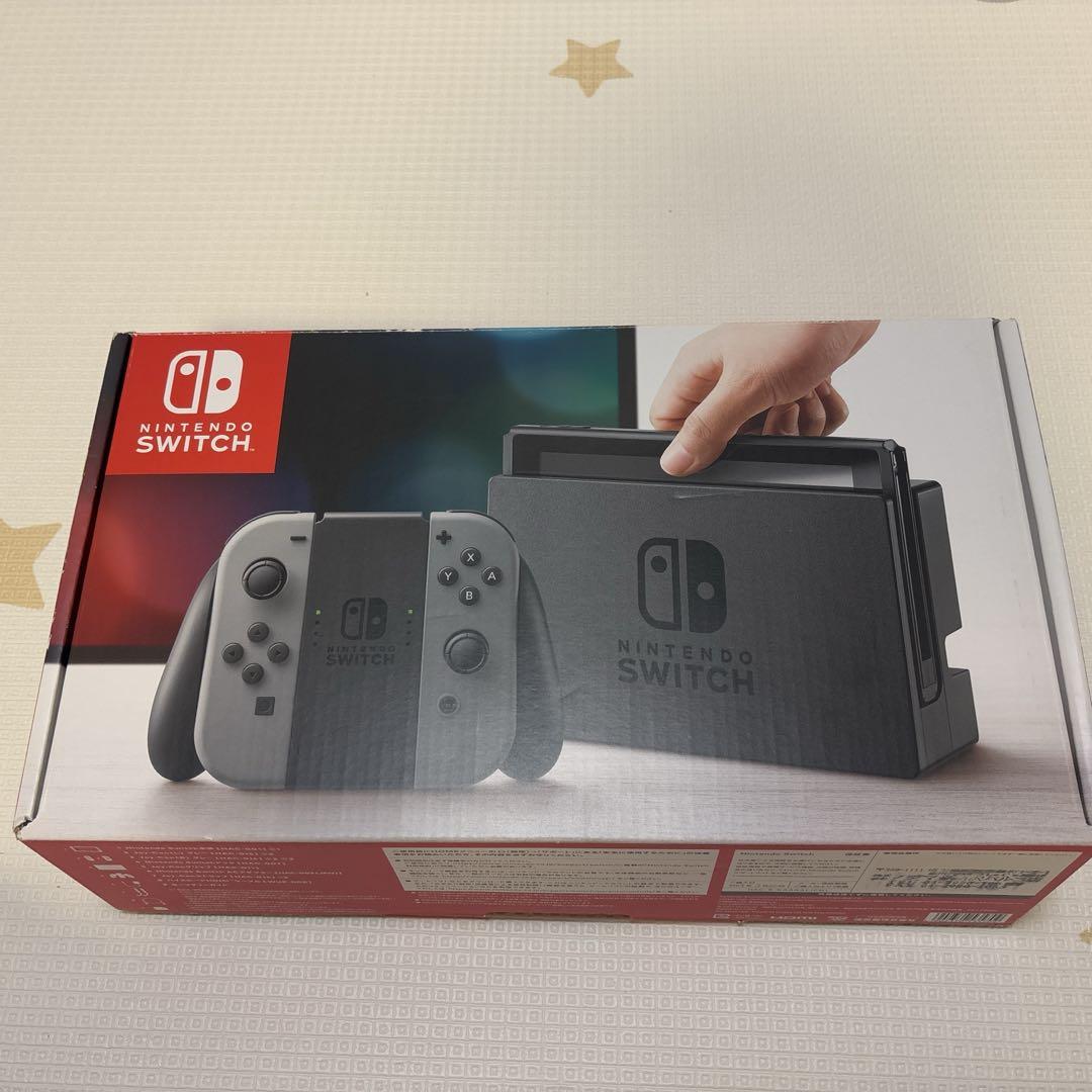 【美品】Nintendo Switch 本体　グレー