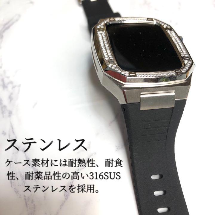 きがゴージ 在庫のみ Apple Watch LBSai-m86342770589 アップルウォッチバンド ラバーベルト バンド