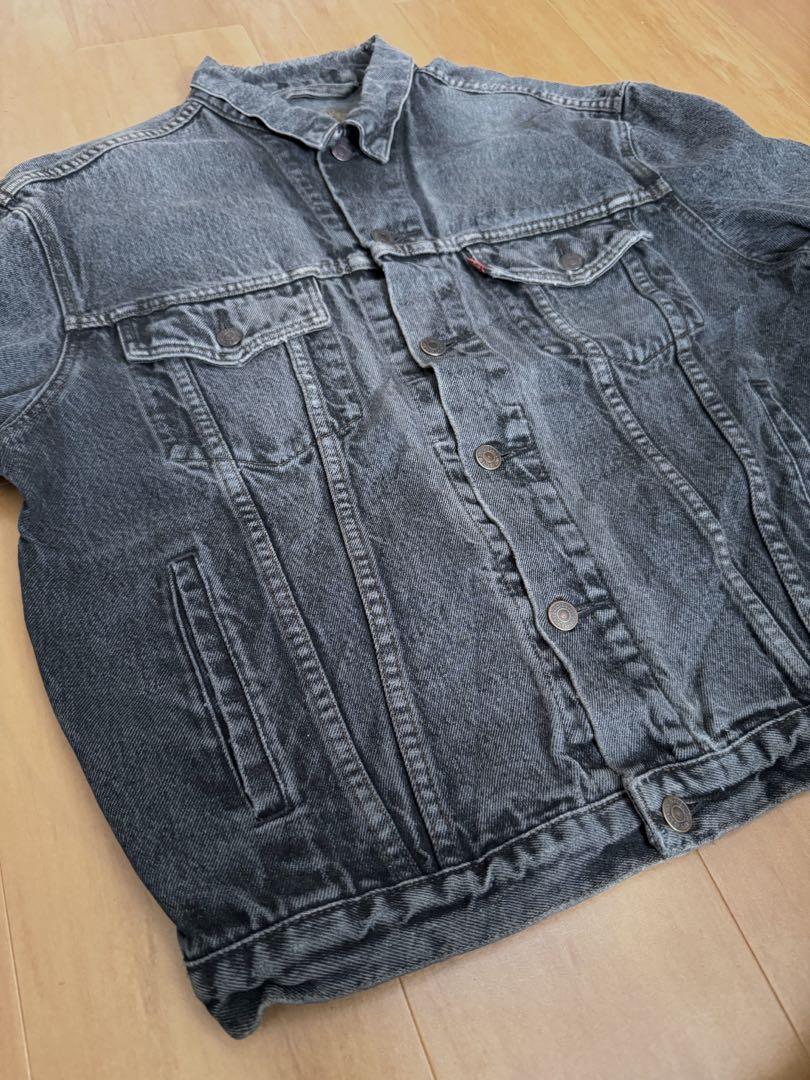 【美品✨】80s Levi's  デニムジャケット70503 ユーロリーバイス EURO Levi's 80s 70503-0259 ブラックデニムジャケット - メルカリ