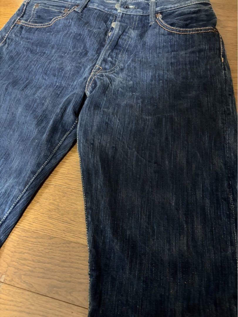 グリーム　W31 ダークブルーデニムパンツ ストレート