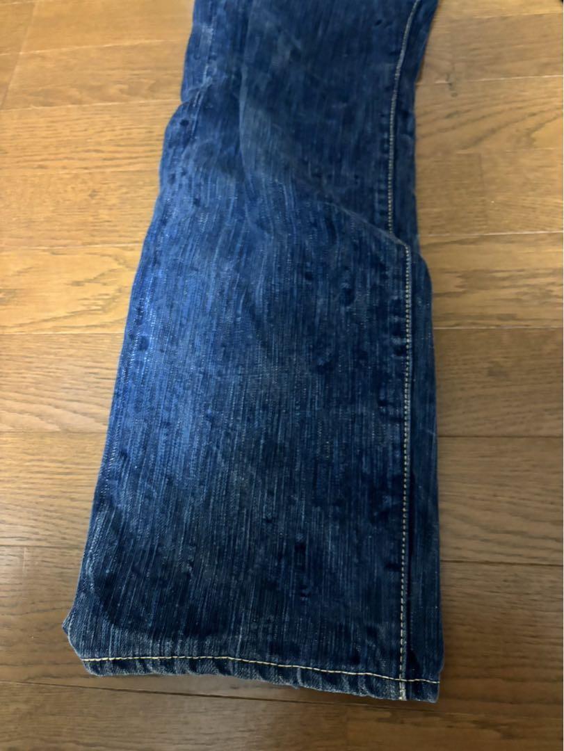 グリーム　W31 ダークブルーデニムパンツ ストレート