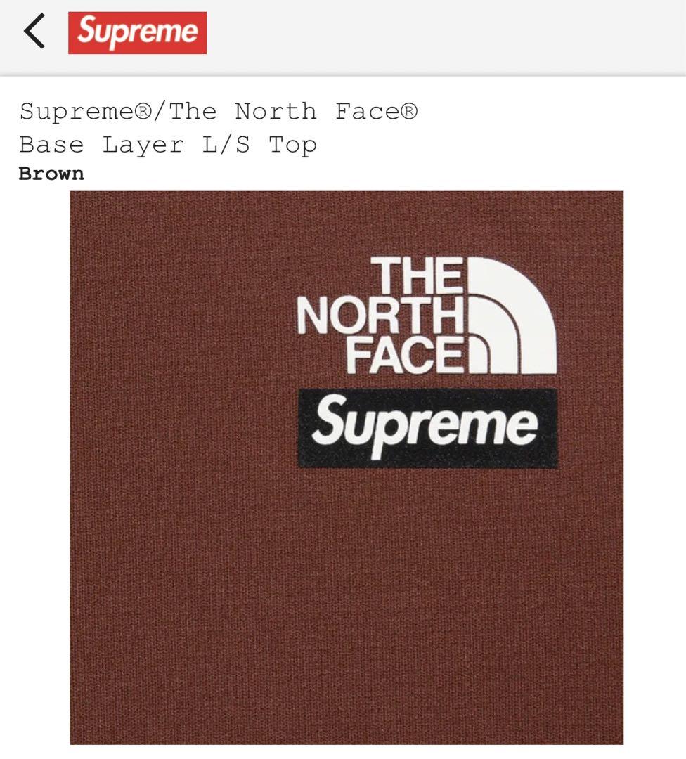 トップス SUPREME THE NORTH FACE L/S Top
