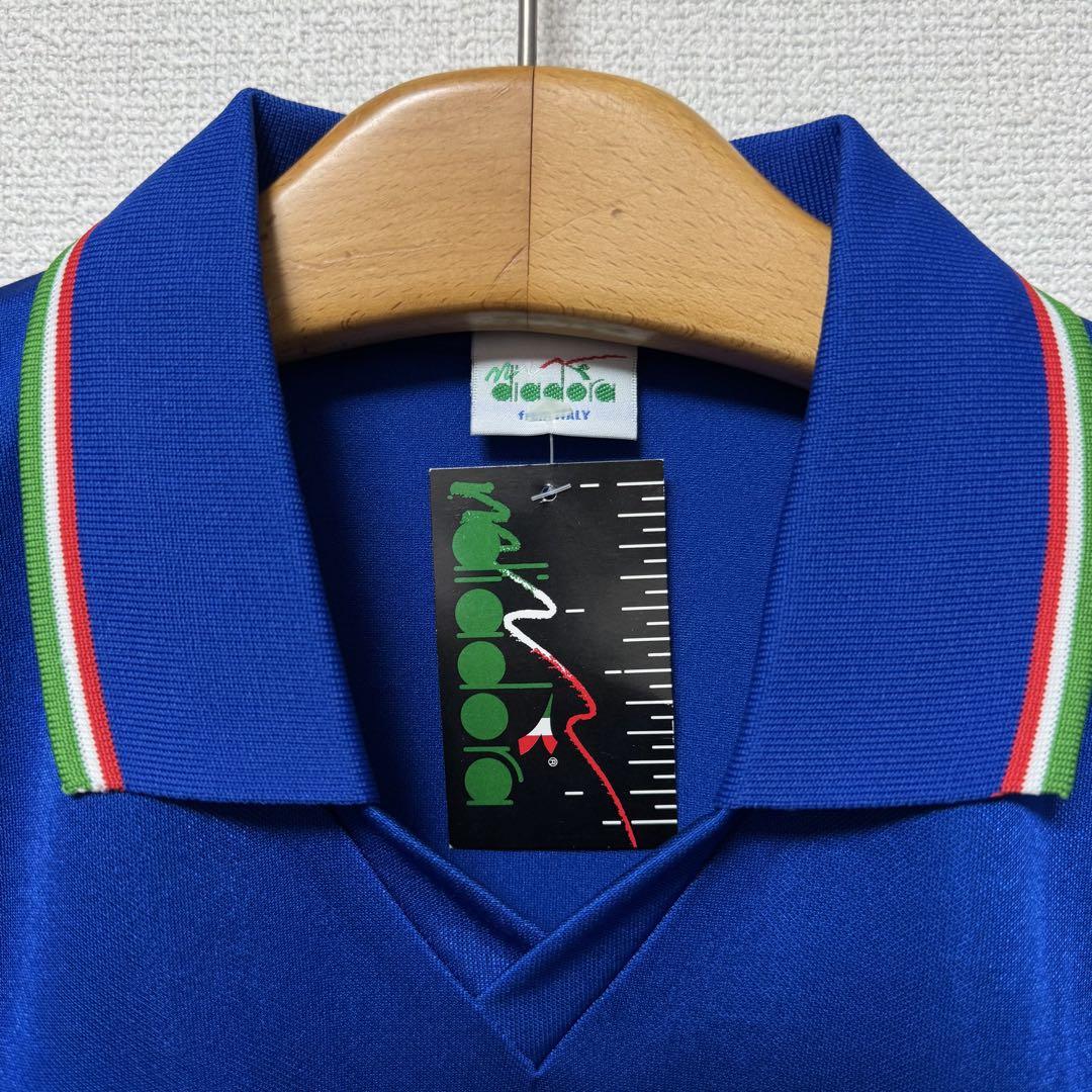 当時モノ新品diadora イタリア代表風ユニフォーム M 新品タグ