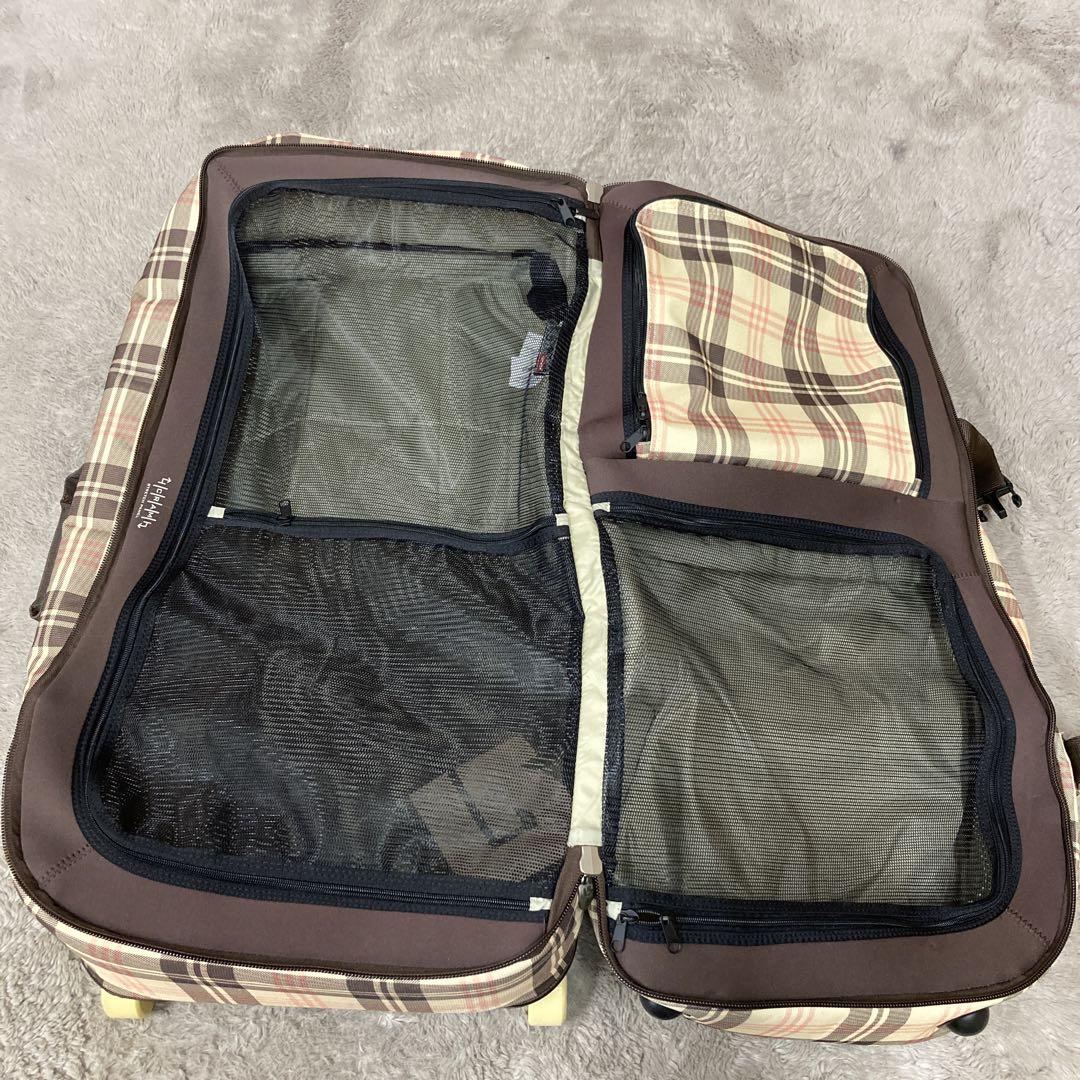 BURTON バートン　キャリーバッグ　　キャリーケース　チェック柄　2輪