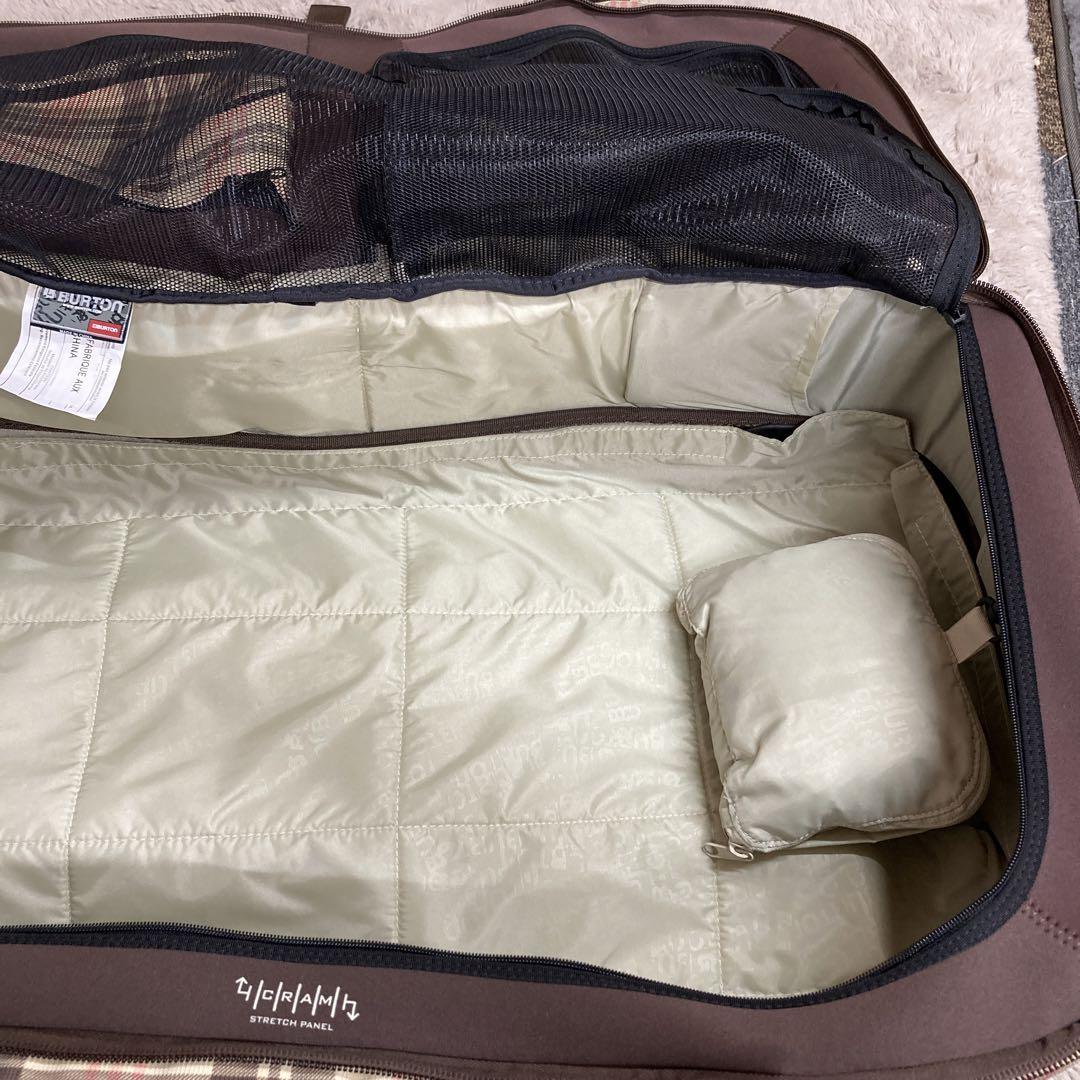 BURTON バートン　キャリーバッグ　　キャリーケース　チェック柄　2輪