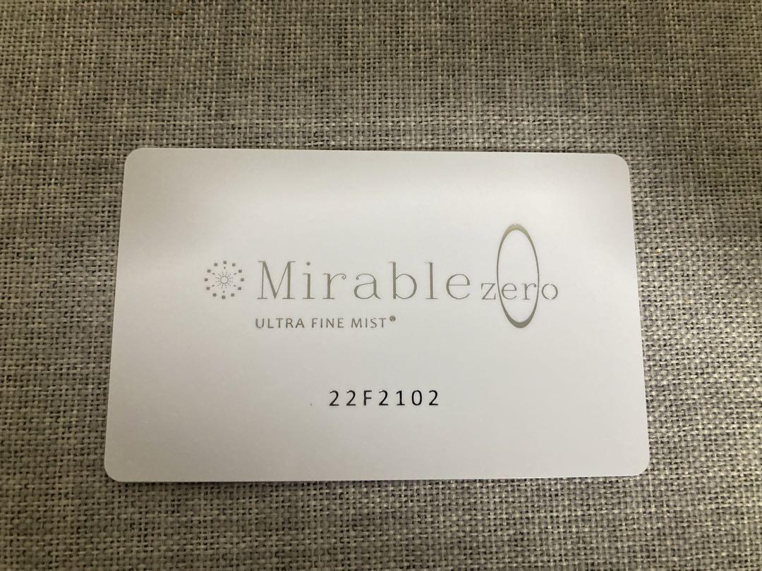 大人気 Mirable zero シャワーヘッド ULTRA FINE MIST