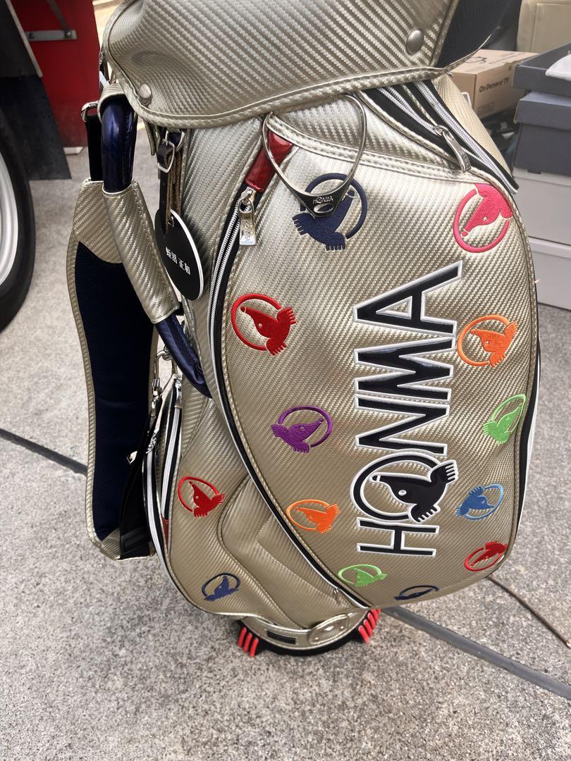 HONMA ゴルフキャディバッグ シルバー