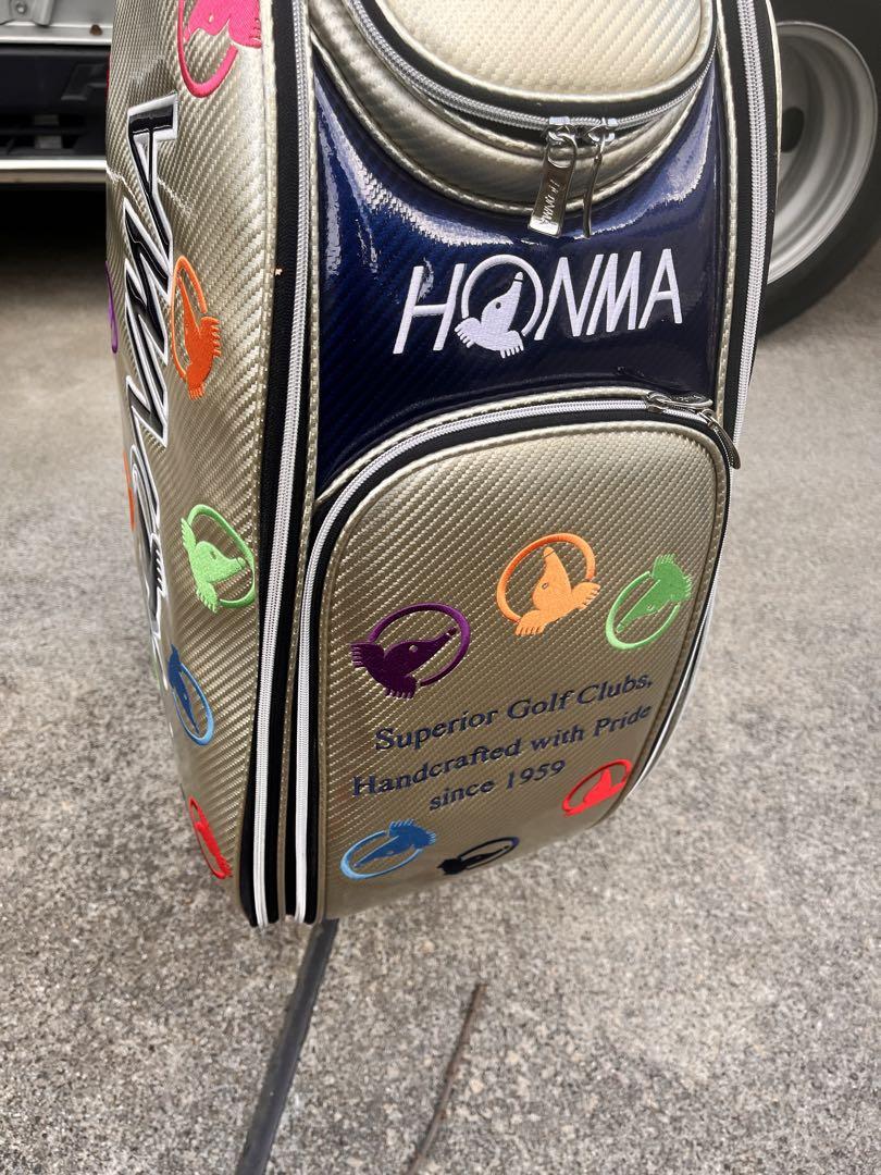 HONMA ゴルフキャディバッグ シルバー