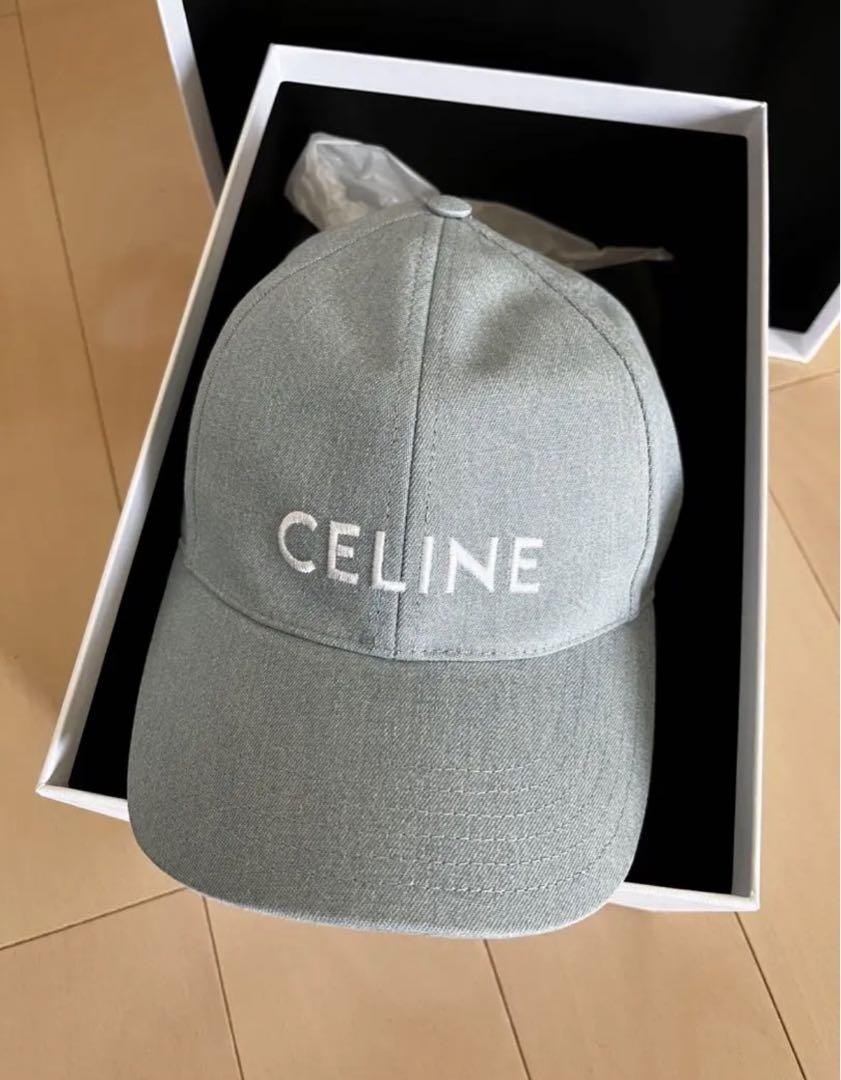 専用商品　正規品　セリーヌ　CELINE キャップ　デニム　Sサイズ