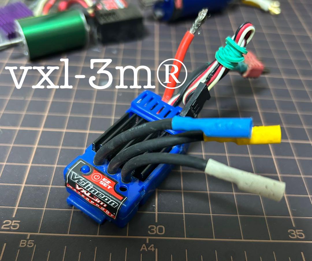 ジャンク品　トラクサス　vxl-3m esc アンプ　ブラシレス　検　タミヤ