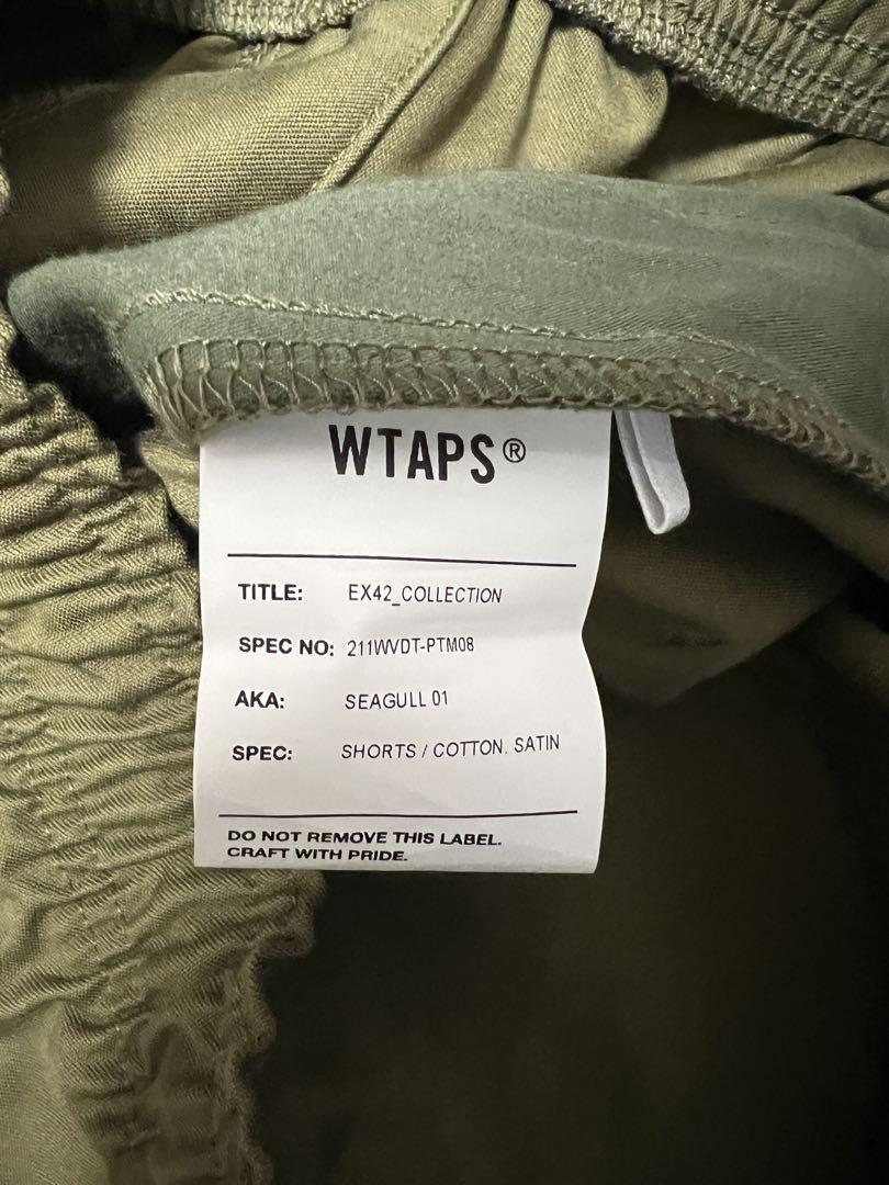 21SS WTAPS SEAGULL 01 OLIVE サイズ 02 ショーツ - メルカリ