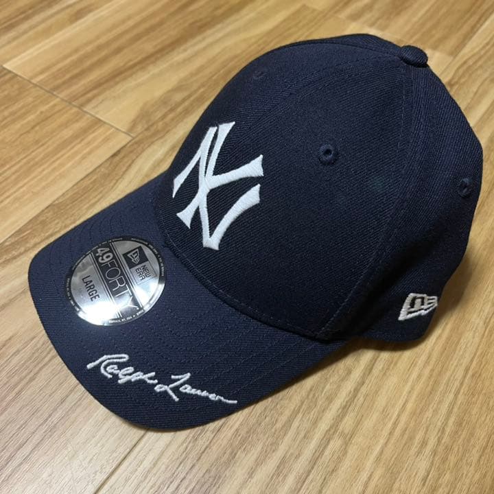 在庫爆買い ラルフローレン キャップ ネイビー L New Era x ヤンキース