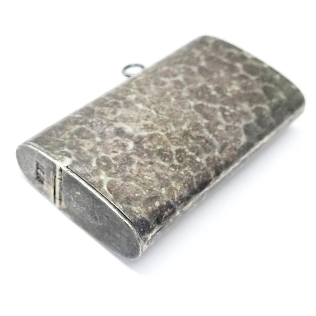 SILVER製 仁丹ケース ピルケース たて64×よこ19×あつさ12（mm
