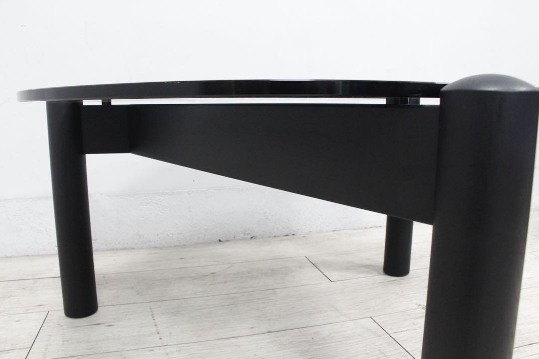 【展示極美品】Cassina カッシーナ 535 ガラステーブル サイドテーブル