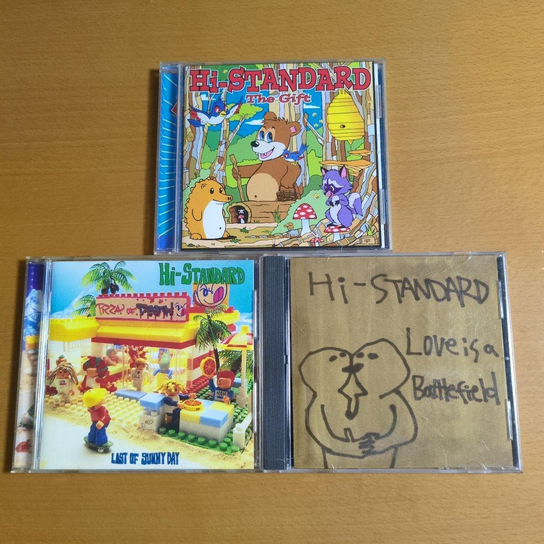 ハイスタンダード　DVD まとめ売り Hi-STANDARD ハイスタンダード CD3枚セット ハイスタ まとめ売り