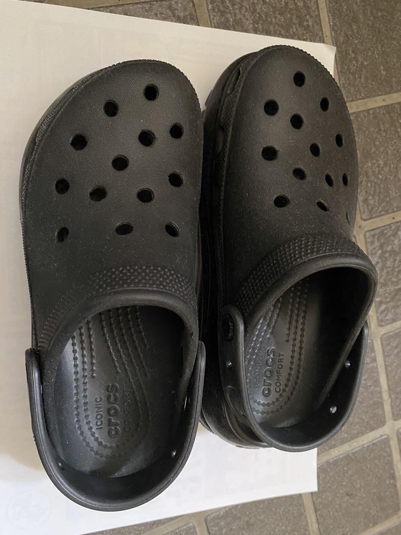 CROCS メガ クラッシュ クロッグ Black 23cm 靴