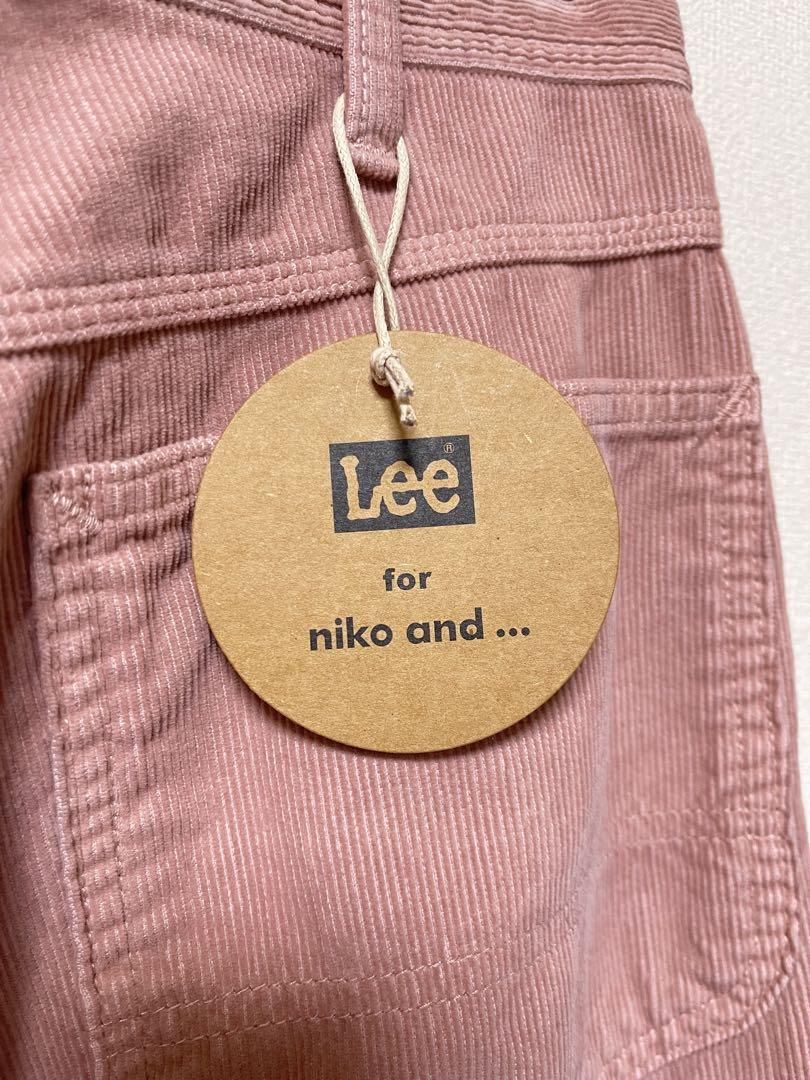 Niko and…×Lee コールペインターパンツ　 Lサイズ未使用