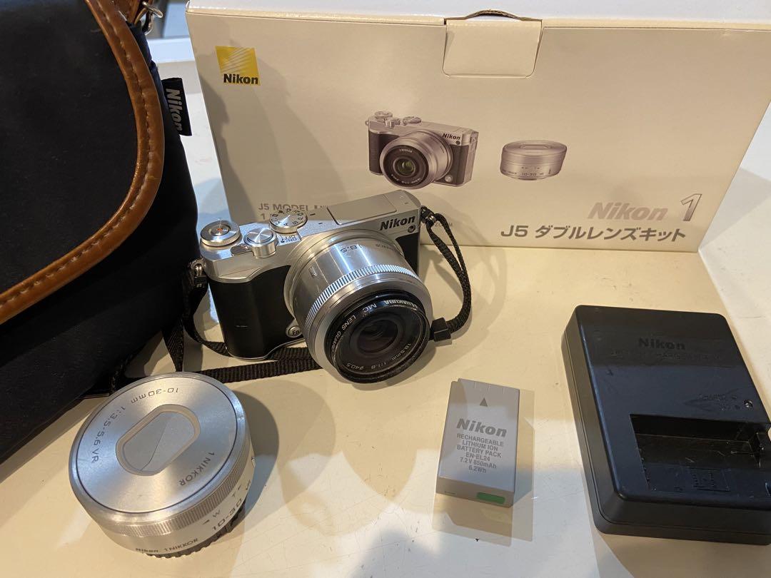 Nikon NIKON 1 J5 Wレンズキット SILVER