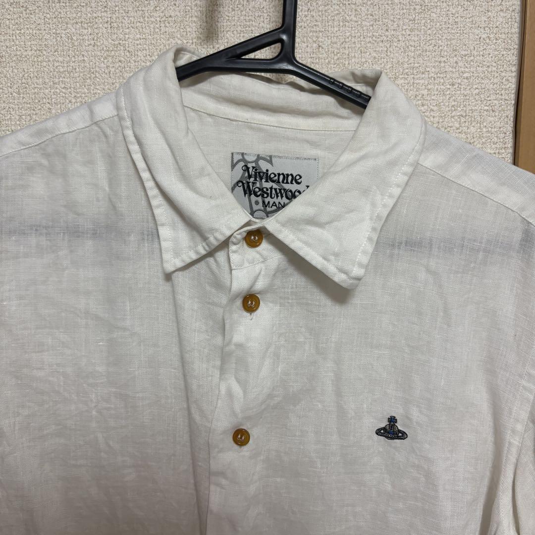 vivienne westwood 半袖シャツ　ベージュ vivienne westwood 半袖シャツ ベージュ （VIVIENNE WESTWOOD