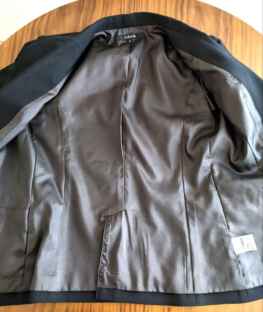 【極美品】SELERY セロリー①セットアップ スーツ ビジネス ウォッシャブル